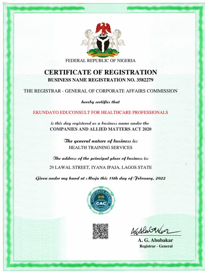 Accreditation and Approval Certificates